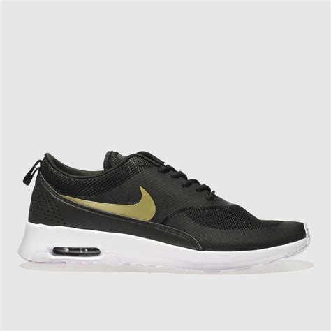 nike air max thea damen schuhe schwarz gold|Nike Air Max thea outfits.